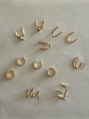 New Set of 12 - Ear Cuffs